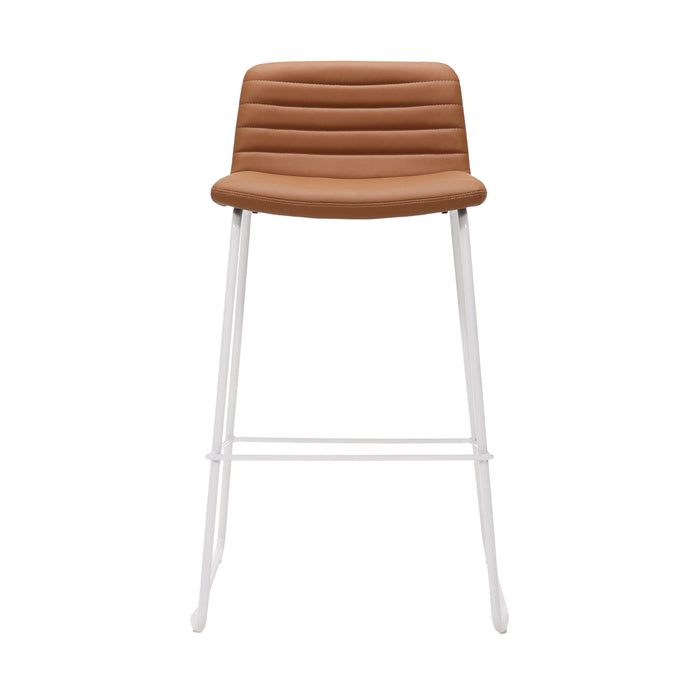 Pixel 630 Stool - Amber/White