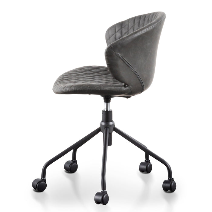 COC6192-LF Office Chair - Charcoal with Black Base