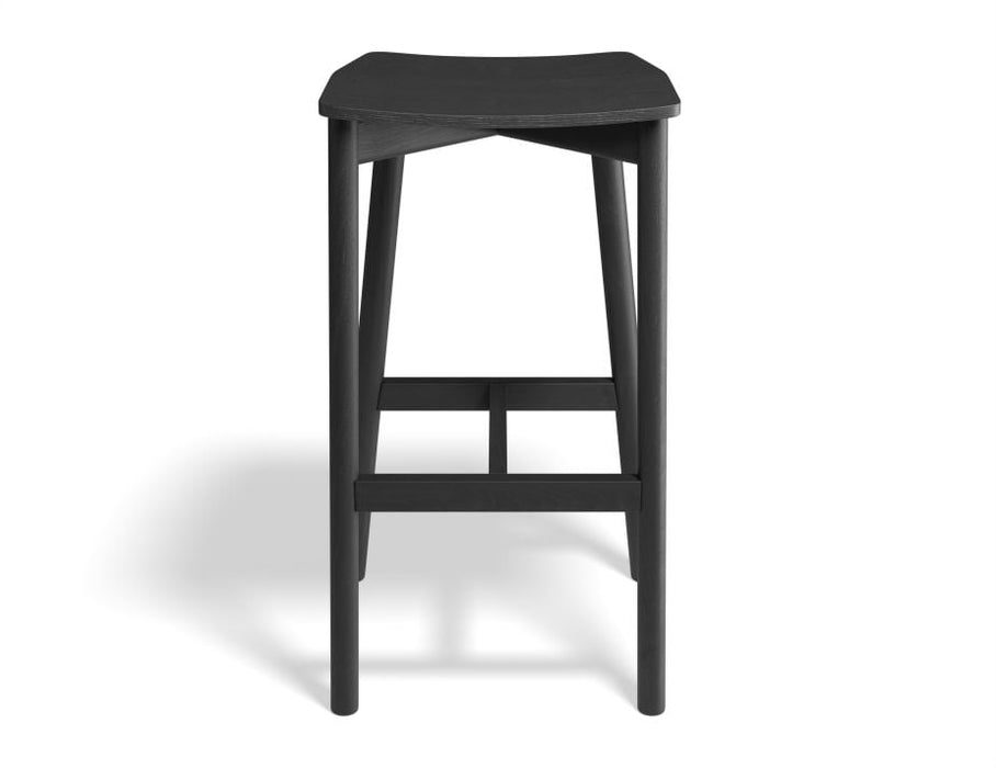 Andi Stool - Black - Backless - 75cm Seat Height (High Bar)