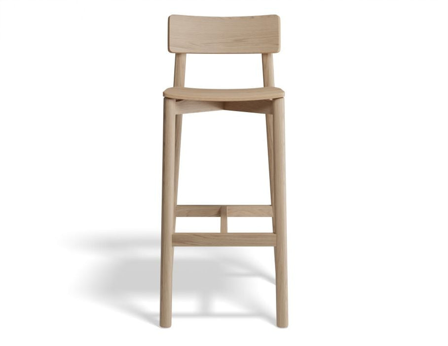 Andi Stool - Natural - 75cm Seat Height (Bar Bench Height)