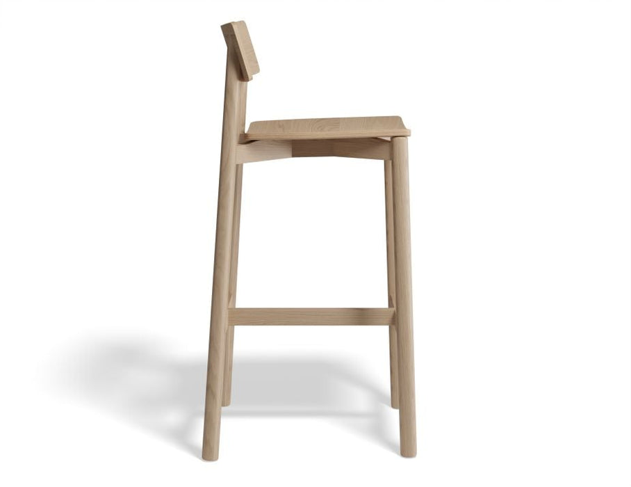 Andi Stool - Natural - 75cm Seat Height (Bar Bench Height)