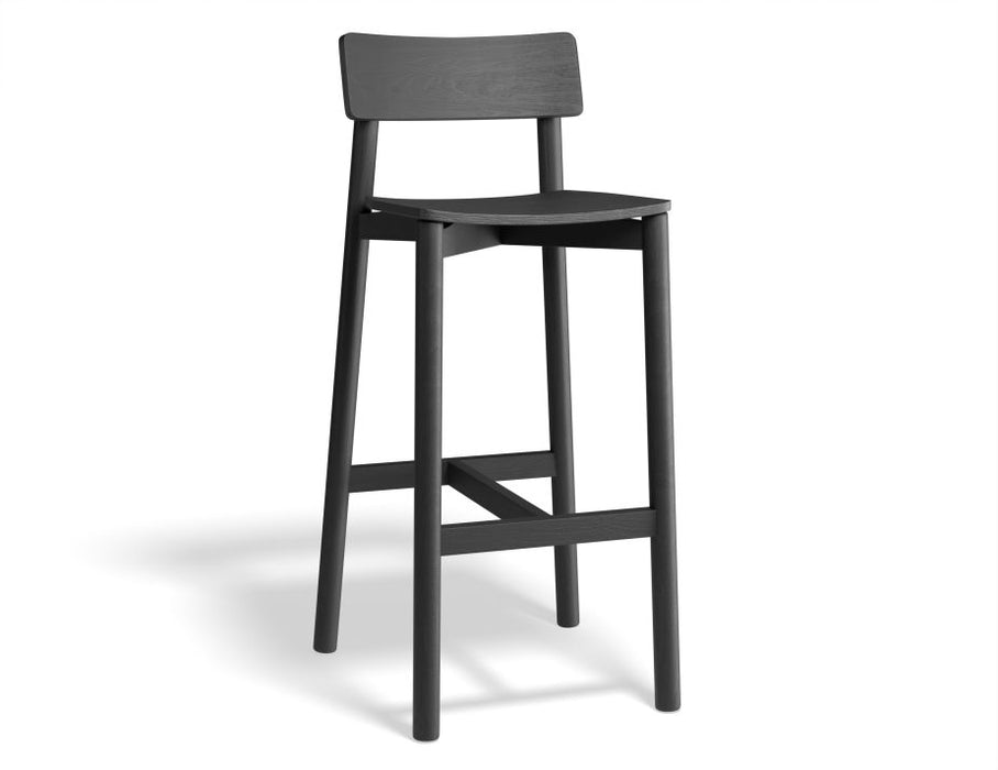 Andi Stool - Black - 66cm Seat Height (Kitchen Bench height)