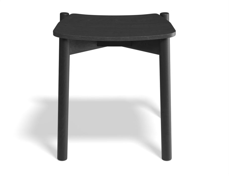 Andi Low Stool - Black Ash 45cm