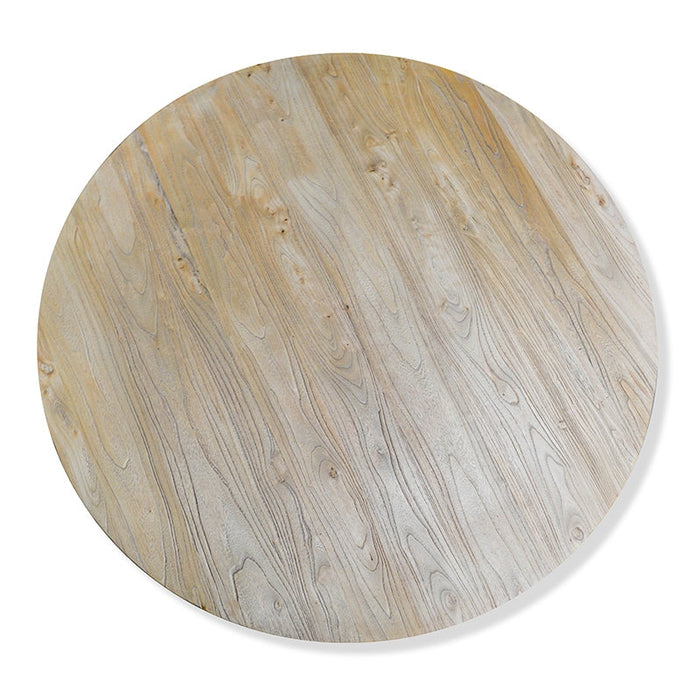 Calibre Furniture Arthur Reclaimed 100cm Round Coffee Table