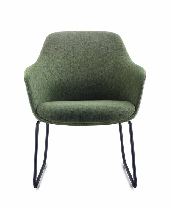 Aspen Sled Tub Chair - Olive