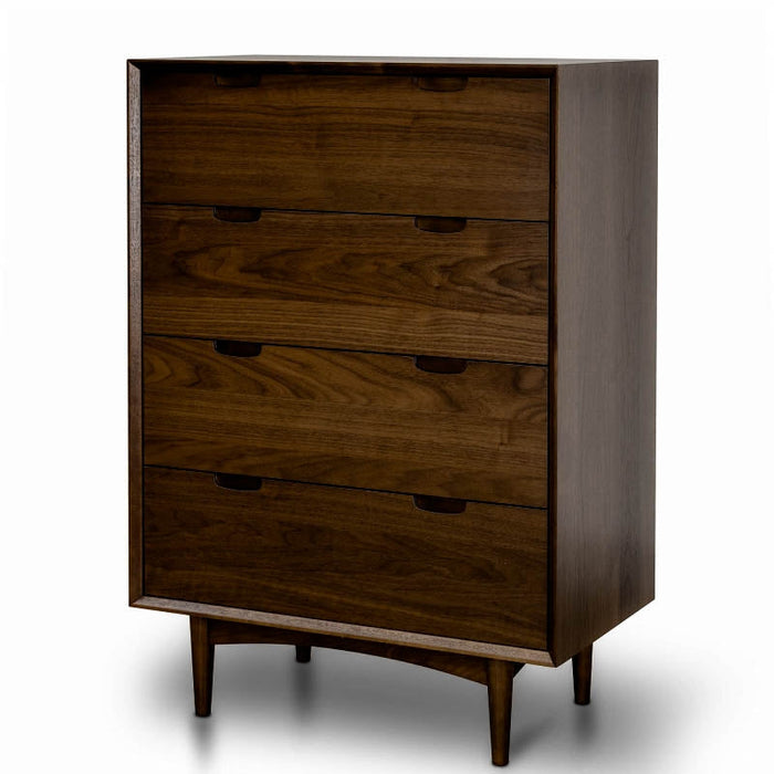 CDT1047-VN 4 Drawer Chest - Walnut