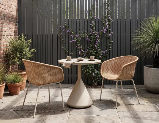 Tulum Rattan Armchair - Outdoor - Latte