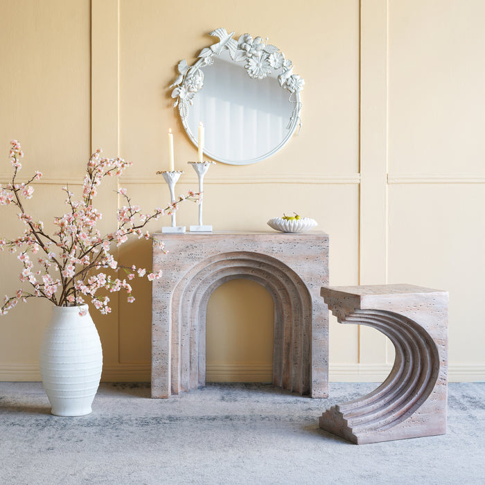 Georgia Cement Side Table