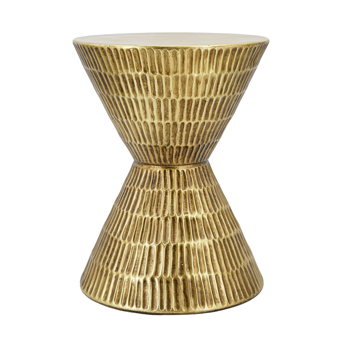 Gold Tempo Accent Table