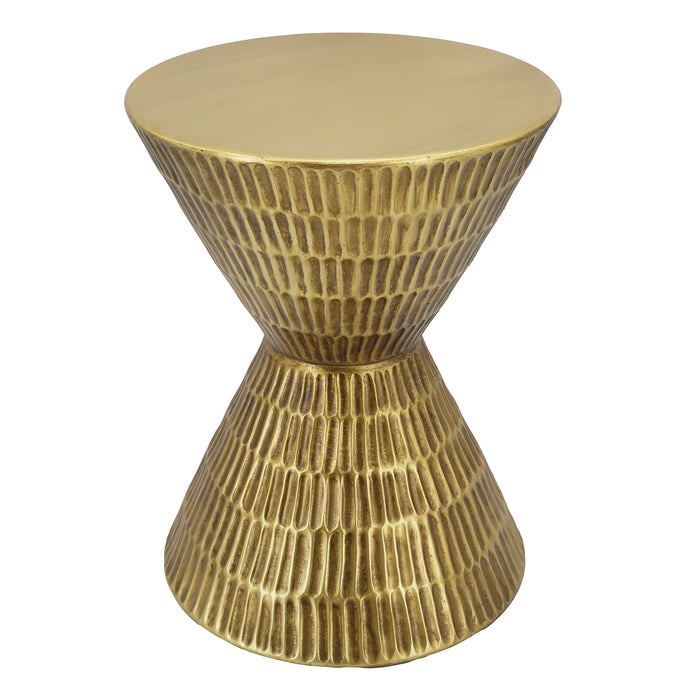 Gold Tempo Accent Table