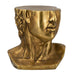 Golden Bust Accent Table