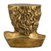 Golden Bust Accent Table