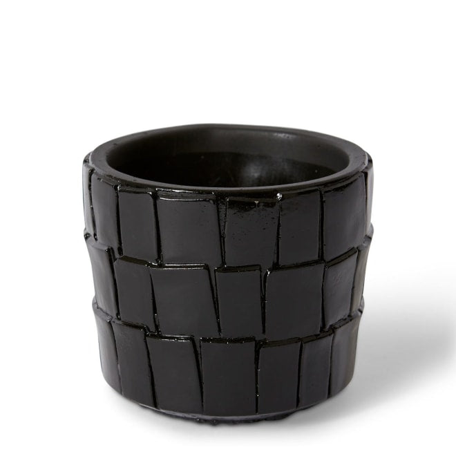 Peyton Pot - Black, 10cm (H)