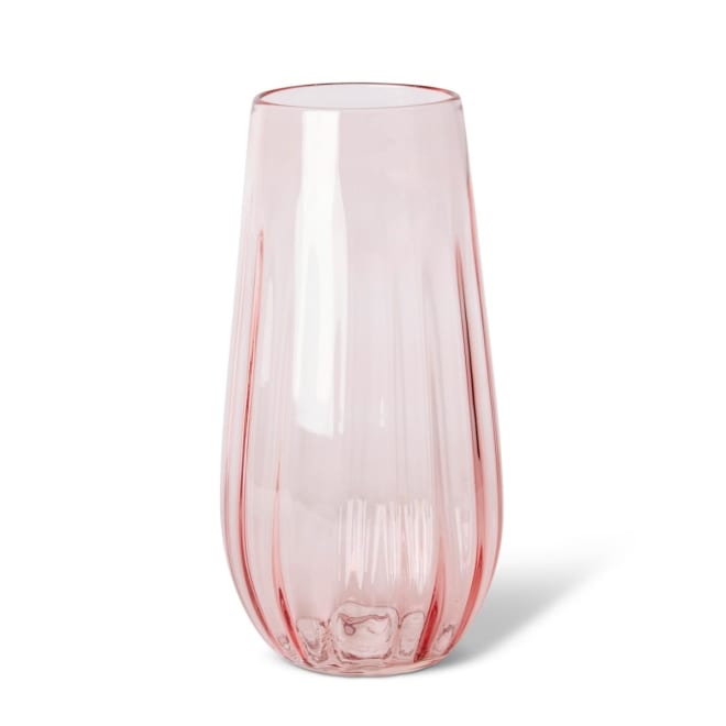 Demi Tall Vase - Soft Pink, 35cm (H)
