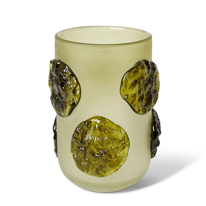 Rafiki Vase - Green, 27cm (H)