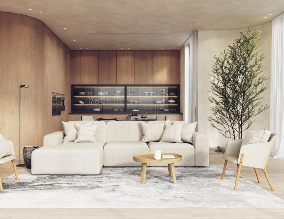 Block Sofa - 3 Seater with Left Chaise