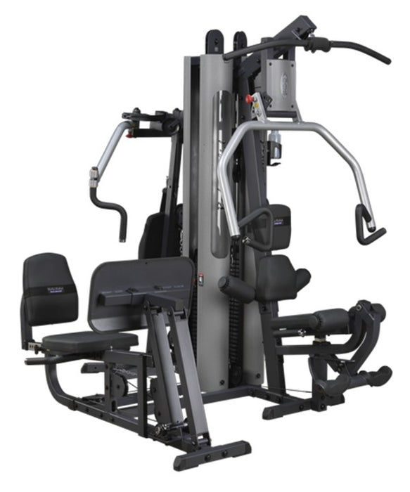 Body-Solid Two Stack Multi-Station Gym with Leg Press (G9S)