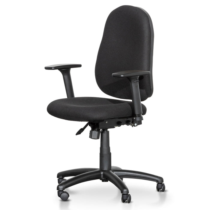 COC6243-UN High Back Fabric Office Chair - Black