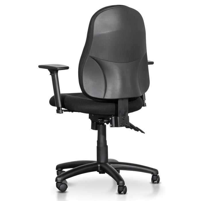 COC6243-UN High Back Fabric Office Chair - Black