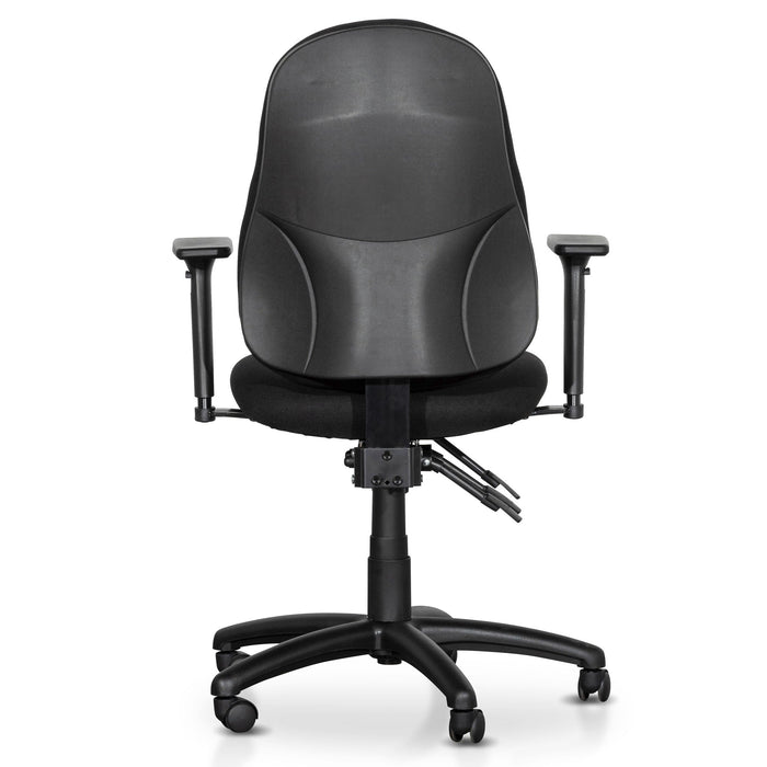 COC6243-UN High Back Fabric Office Chair - Black