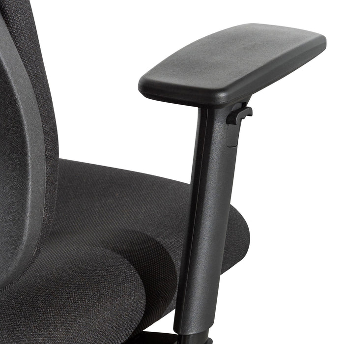 COC6243-UN High Back Fabric Office Chair - Black