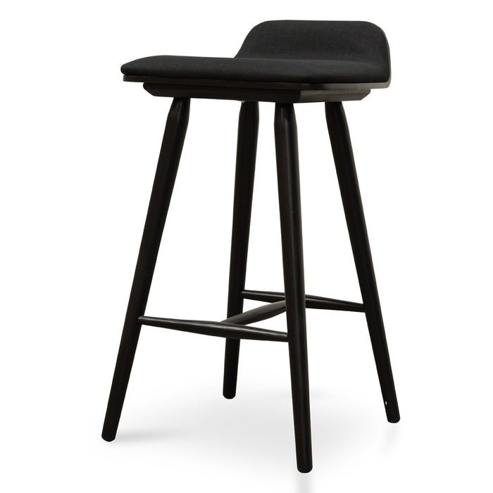 CBS2424-DR 65cm Bar Stool - Black