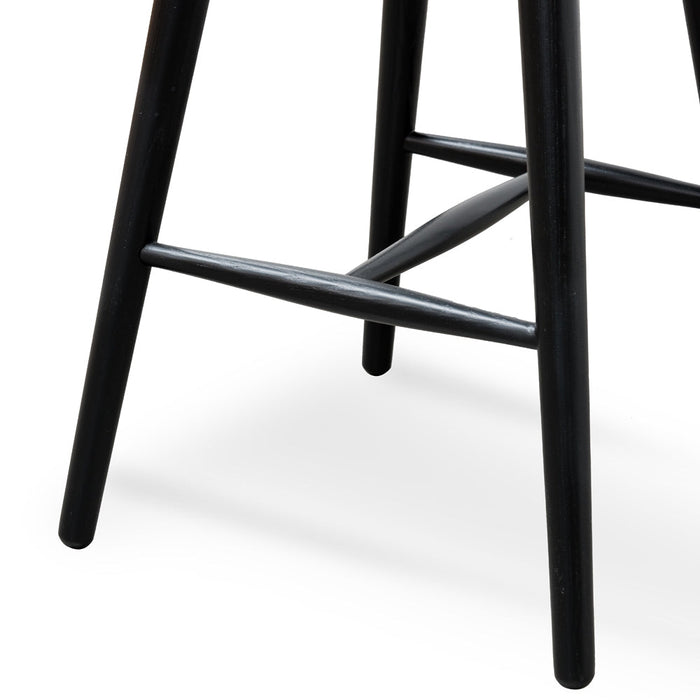 CBS2424-DR 65cm Bar Stool - Black