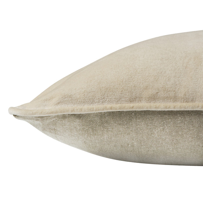 Classic Velvet Cushion Cover Taupe 50x50