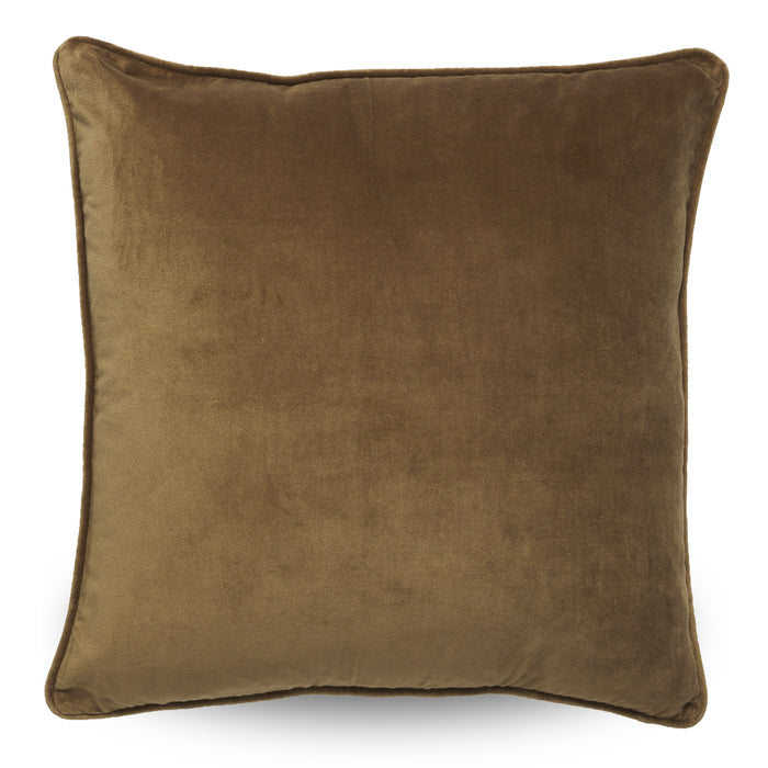 Classic Velvet Cushion Cover Caramel 50x50
