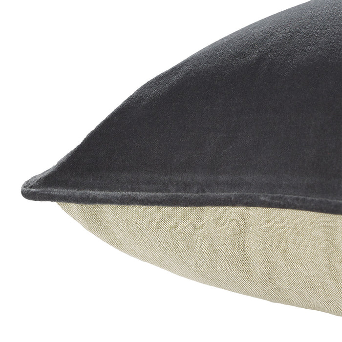 Classic Velvet Cushion Cover Grey 50x50