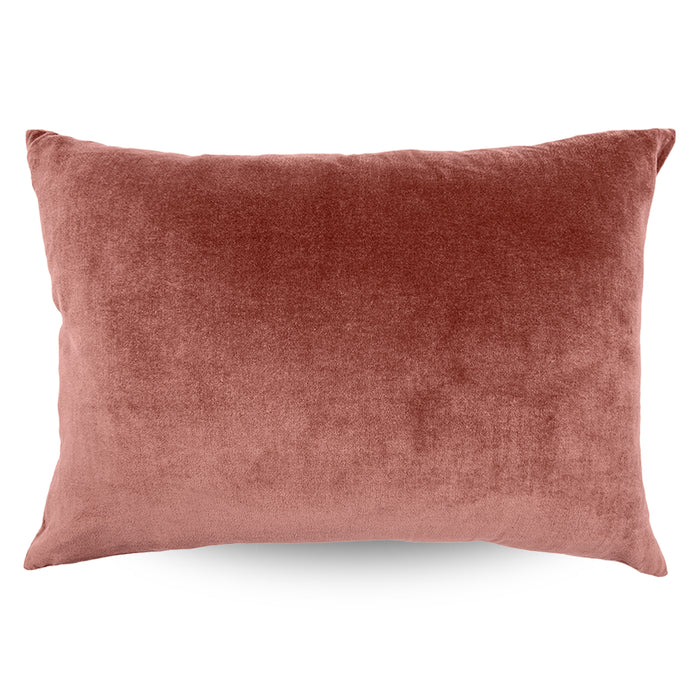 Classic Rect Velvet Cushion Cover Rouge 40x60