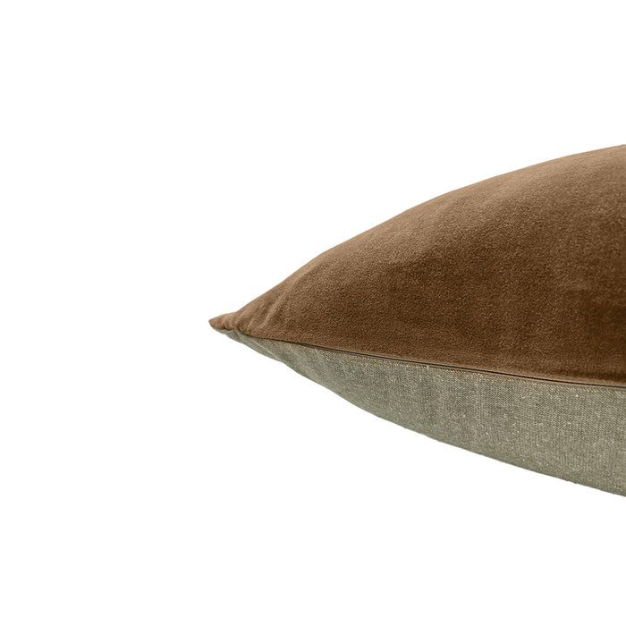 Classic Rect Velvet Cushion Cover Caramel 40X60