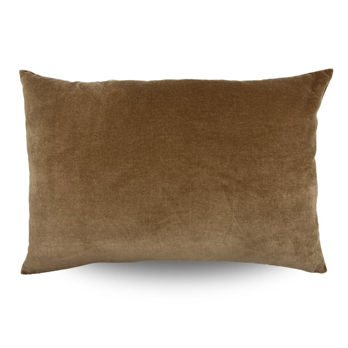 Classic Rect Velvet Cushion Cover Caramel 40X60