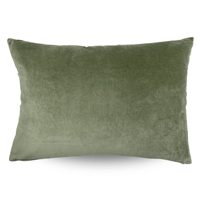 Classic Rect Velvet Cushion Cover Pistachio 40x60