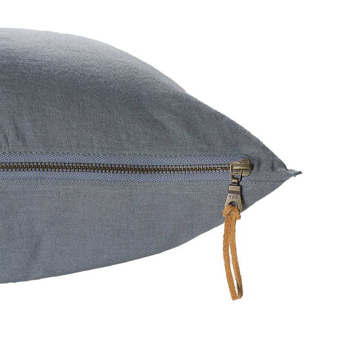 Panama Linden Cushion Cover Denim 50x50