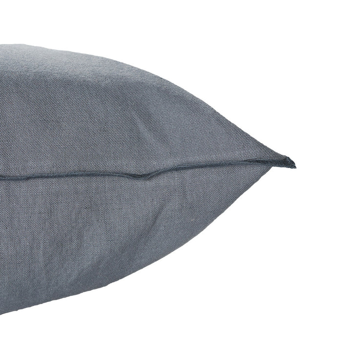 Panama Linden Cushion Cover Denim 50x50