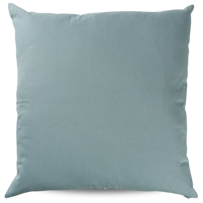 Aurora Floor Cushion Cover Cornflower 75x75