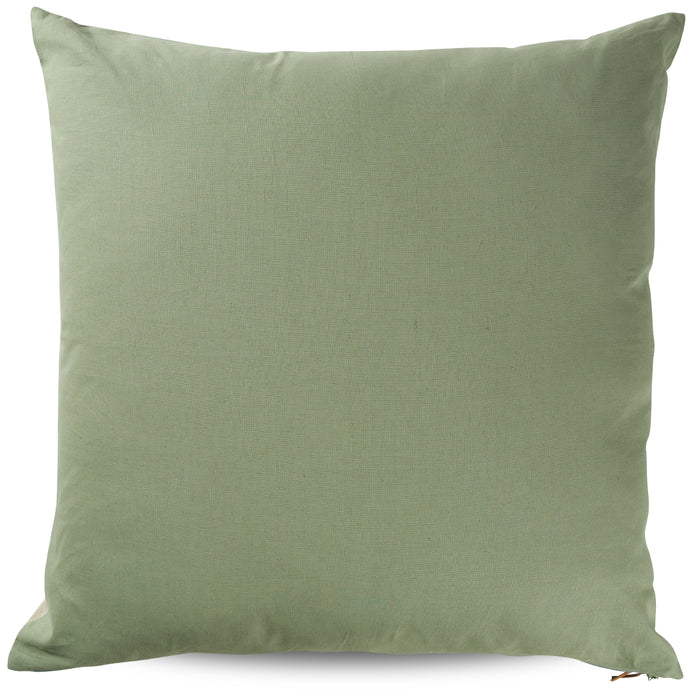 Aurora Floor Cushion Cover Sage 75x75