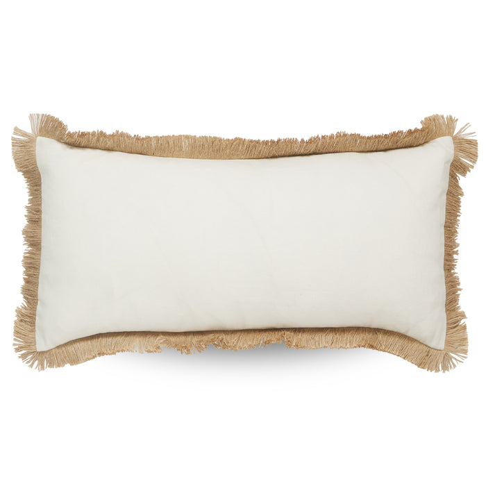 Hayward Fringe Lumbar Cushion Cover 30x60
