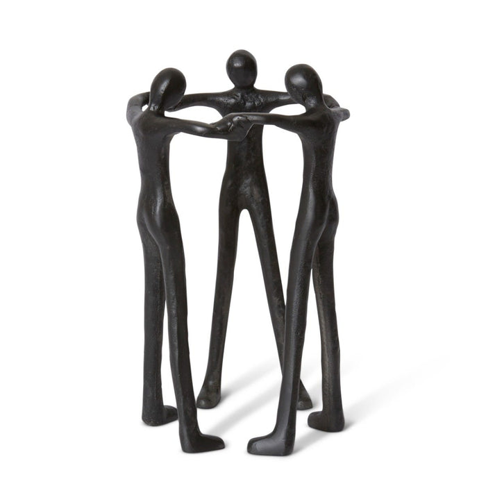 Friendship Sculpture - Black, 36cm (H)