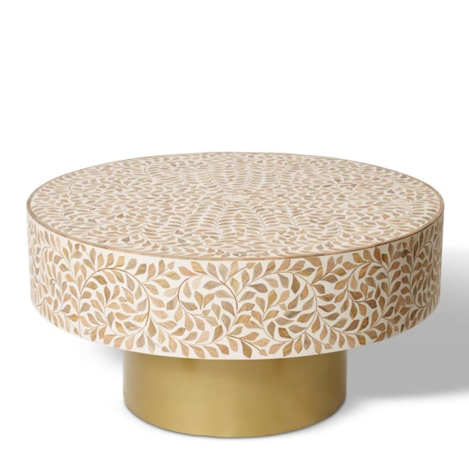 Kartik Coffee Table - Natural, 45cm (H)