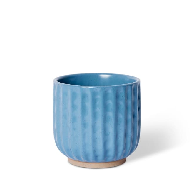 Emery Pot - Blue, 13cm (H)