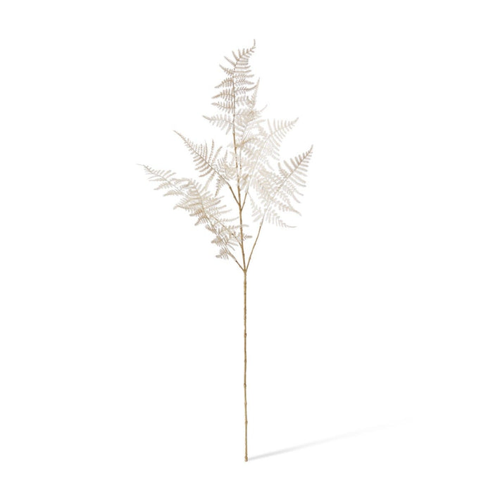 Fern Decor Spray Pack of 12 - White, 86cm (H)