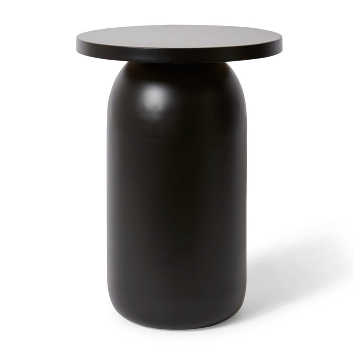 Porter Side Table - Black, 47cm (H)