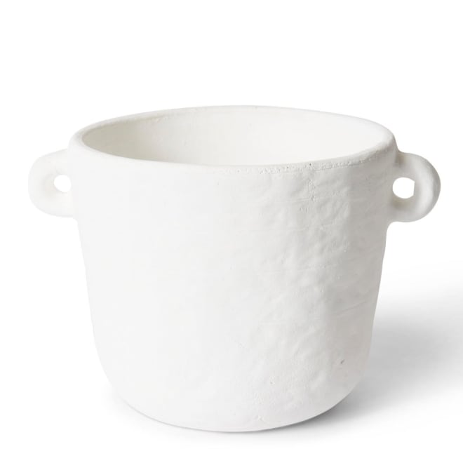 Reese Pot - White, 21cm (H)