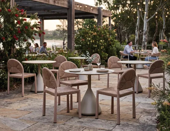 Calete Dining Chair - Outdoor - Rope, Wood