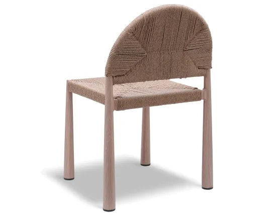 Calete Dining Chair - Outdoor - Rope, Wood