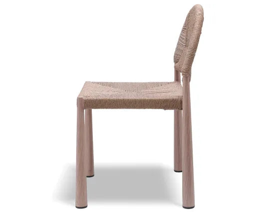 Calete Dining Chair - Outdoor - Rope, Wood
