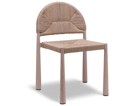 Calete Dining Chair - Outdoor - Rope, Wood