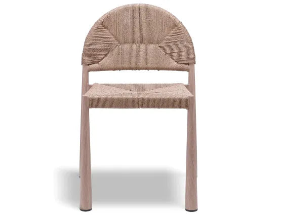 Calete Dining Chair - Outdoor - Rope, Wood